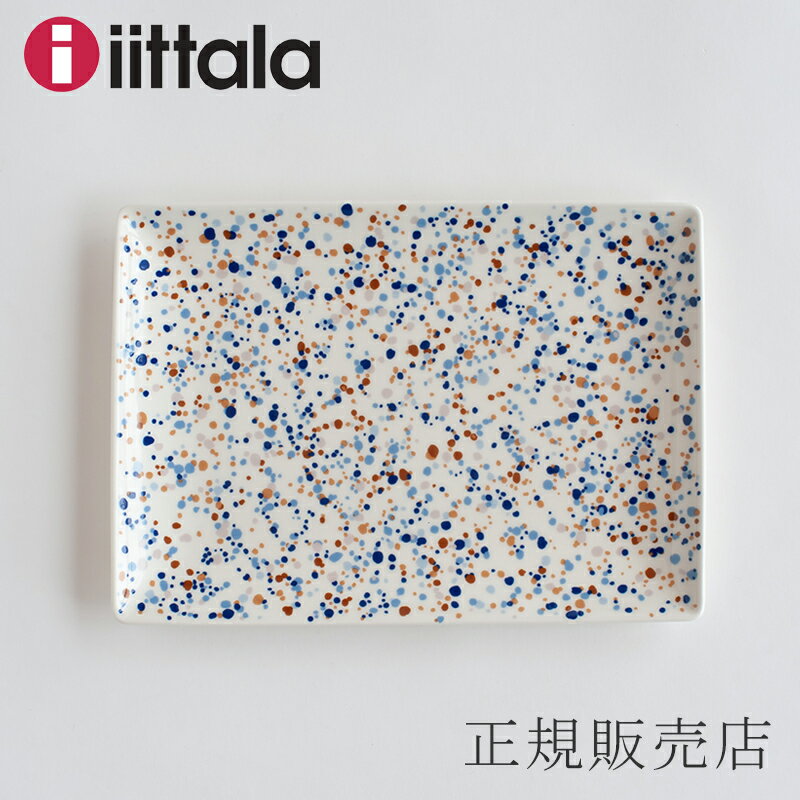 【SALE】キュリアス マインド オブ オイバ トイッカ　プレート　ヘレ ブルーブラウンA4（イッタラ／iittala）のサムネイル