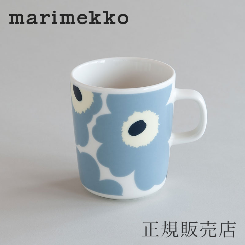 マグ ウニッコ ブルーグレー×バターイエロー（マリメッコ／marimekko）のサムネイル