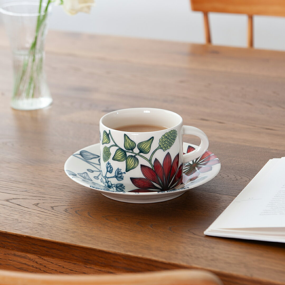 【SALE】ルノ サマーレイ/Runo Summer Ray カップ&ソーサー(アラビア/ARABIA)