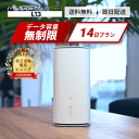 ホームルーター WiFi レンタル 14日 送料無料 即日配送 L13端末 WiMAX 5G対応 容量無制限 レンタルwifi ポケットWiFiレンタル ワイフ...