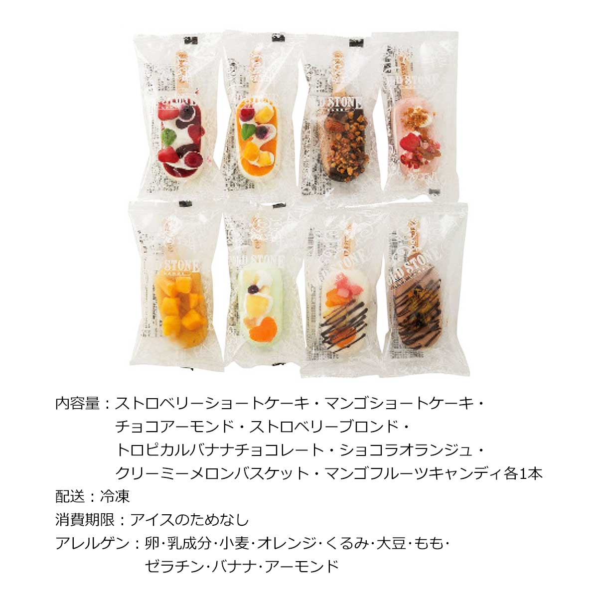景品ゲットクラブ楽天市場店のゴルフコンペ 景品 目録 【アップグレード ゴルフコンペ パネル コールド・ストーン・クリーマリー プレミアムアイスキャンディ8本セット】A3パネル付き 景品セット コンペ景品 ゴルフコンペ景品 ゴルフコンペ賞品 人気 おもしろ 表彰 盾 ゴルフ コンペ 名｜アングル2