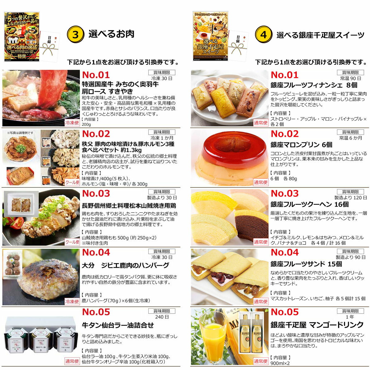 目録 パネル ビンゴ 景品 セット 【選べるグ...の紹介画像3