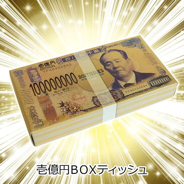 壱億円BOXティッシュ30W1個