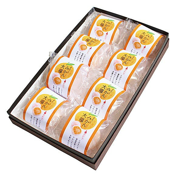 新杵堂まるごとみかん大福【グルメ現物】