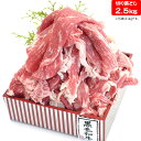 九州産 黒毛和牛切落し2.5kg 【産直グルメ】[送料無料 内祝い 誕生日 プレゼント お返し]