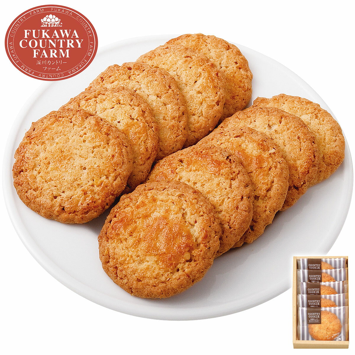 深川カントリーファーム サクサクオートミールクッキー A【産直グルメ】[送料無料 内祝 お歳暮 御歳暮 誕生日 プレゼント 記念日]