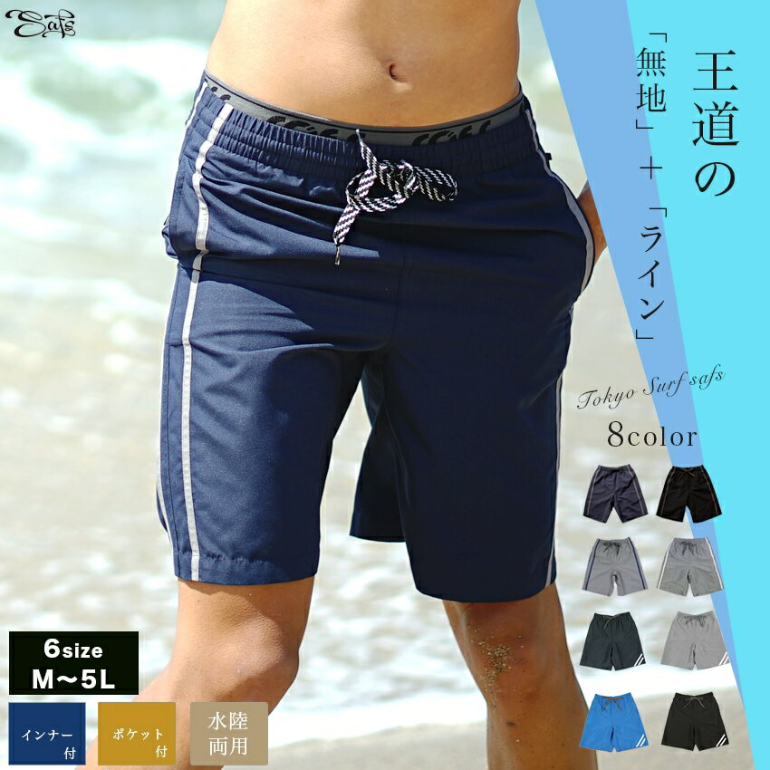 【限定SALE価格】 男性水着 メンズ 水着 サーフパンツ 海パン インナー付 大きいサイズ メンズサーフパンツ 海水パンツ メンズ水着 送料無料 ns-2580-04finalm