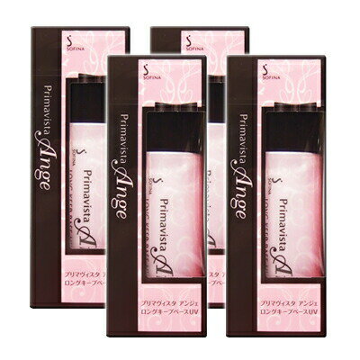 ■最大2100円OFFクーポン配布中■ ● 【お得な4個セット】 プリマヴィスタ アンジェ 皮脂くずれ防止 化粧下地 25ml SPF16 PA++ 花王 ソフ...