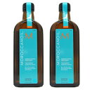 ■最大10倍 エントリー&当店買い回り要■ ● 【2本セット】 モロッカンオイル トリートメント 200ml 美容室専売 サロン専売品 洗い流さない ヘアトリートメント オイル アウトバス ポンプ付き MOROCCANOIL