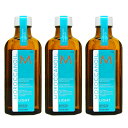 ■最大10倍 エントリー&当店買い回り要■ ● 【3本セット】 モロッカンオイル トリートメント ライト 100ml 美容室専売 サロン専売品 洗い流さない ヘアトリートメント アウトバス ポンプ付き MOROCCANOIL ヘアケア