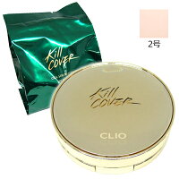 ■早い者勝ち最大400円OFFクーポン配布中■ CLIO クリオ キルカバー シカ セラム クッション # 02 SPF50+ PA+++ 15g x2 リフィル パフ付き ファンデーション 2-BP cica 韓国コスメ