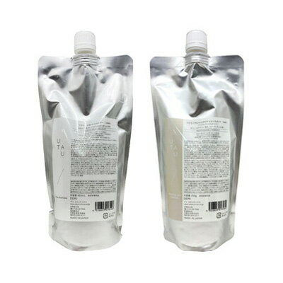 樂天商城 - ■マラソン最大P10倍エントリー＆当店買い回り要■ ● セット販売 デミ ウタウ エクストラ シャンプー 450ml + バランシング ケア トリートメント 450g 詰め替え レフィル サロン専売 美容室専売 ヘアシャンプー ヘアトリートメント 泡 DEMI UTAU