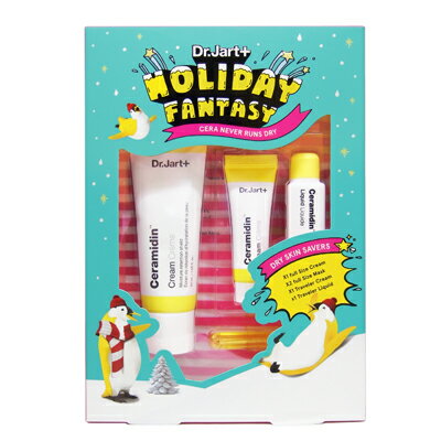 ■最大2000円OFFクーポン配布中■ 【訳あり 箱くずれ】 ドクタージャルト ホリデー セラマイディン クリーム セット [セラマイディンクリーム 10ml+50ml ・ セラマイディンリキッド 10ml ・ セラマイディンマスク 22gx2枚] [Dr.Jart+ 韓国コスメ ドクターズコスメ]