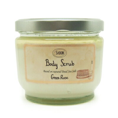 ■8/5は当選率1/2最大全額P還元+最大400円クーポン■ サボン ボディスクラブ グリーンローズ 600g ボディケア スクラブ SABON Green Roseのサムネイル