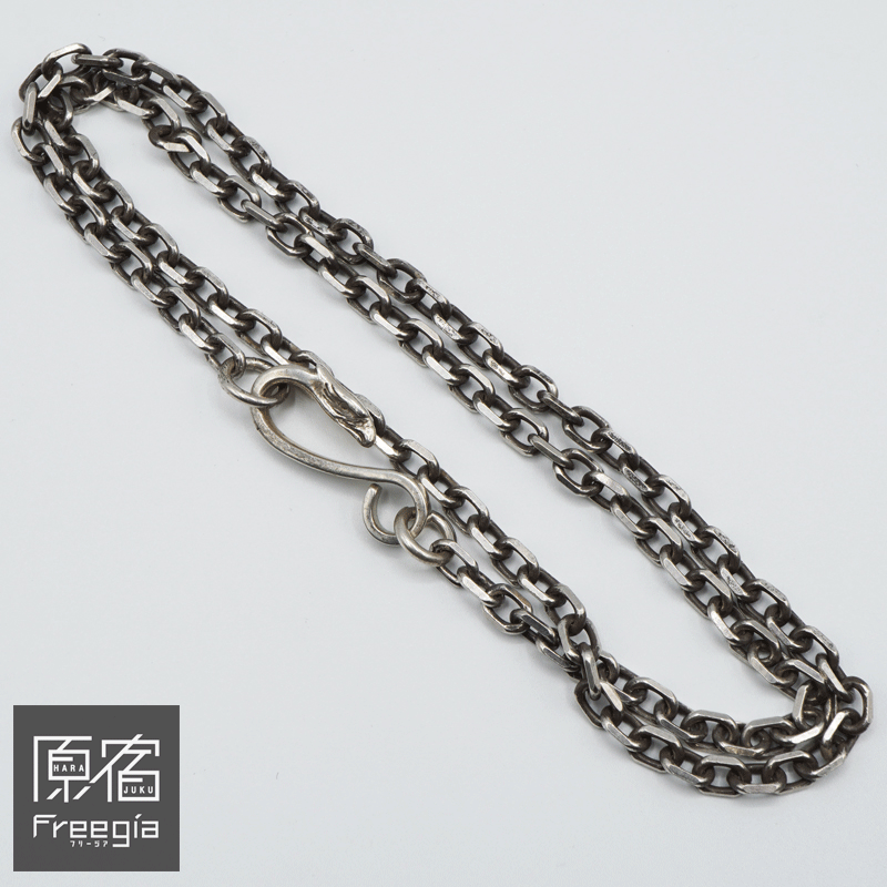 新品】47㎝ シルバーチェーンのみ(細角 , 細丸 , 太角 , 太丸) ※丸