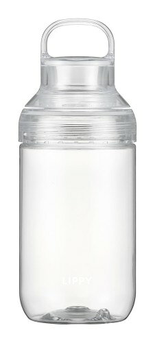오에스케(OSK) 워터 병 700ml 클리어 일본제 씻기 쉬운 손잡이 패킹 첨부 경량 상온 LIPPY BC-700