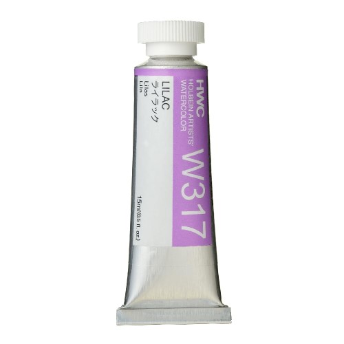 ホルベイン 透明水彩絵具 W317 15ml ライラック 03317