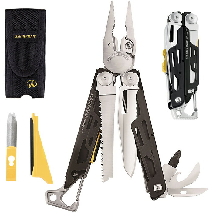 25年保証 LEATHERMAN レザーマン SIGNAL シグナル 19機能マルチツール 正規輸入代理店品 あす楽対応通販格安セール情報　楽天　通販