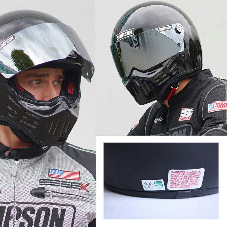 �߸����� SIMPSON ����ץ���إ��å� ��ǥ�30 M30 BLACK 2������ �֥�å� �ե�ե������إ��å� Model30 SG����