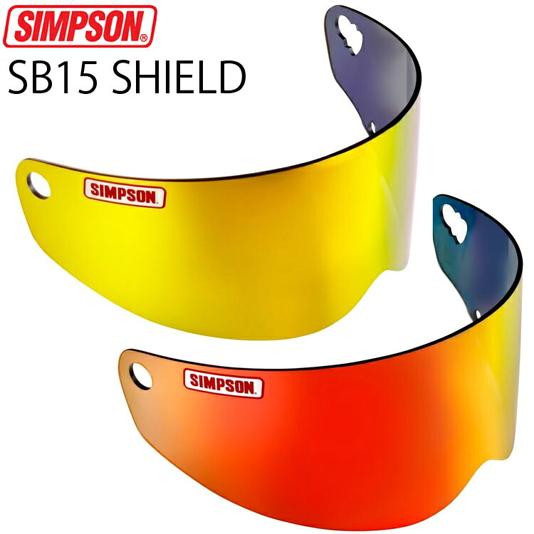 楽天市場】シンプソン バンディット（シールド｜ヘルメット用