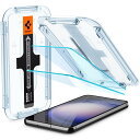 Spigen EZ Fit ガラスフィルム Galaxy S23 Plus 用 貼り付けキット付き 指紋認証 対応 ギャラクシー S23 Plus 対応 保護 フィルム 2枚入