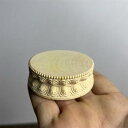ミニ 仏像台【木彫仏具】丸型台座(巾6cm×奥行5.2cm×高さ2cm)◆仏壇用の仏具・仏像をのせる台・仏像置台・仏台・仏壇台・仏壇置台