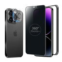 MINIKA 360度 覗き見防止フィルム iPhone14 Pro max ガラスフィルム 覗き見防止 360 アイフォン14プロマックス フィルム 360°...