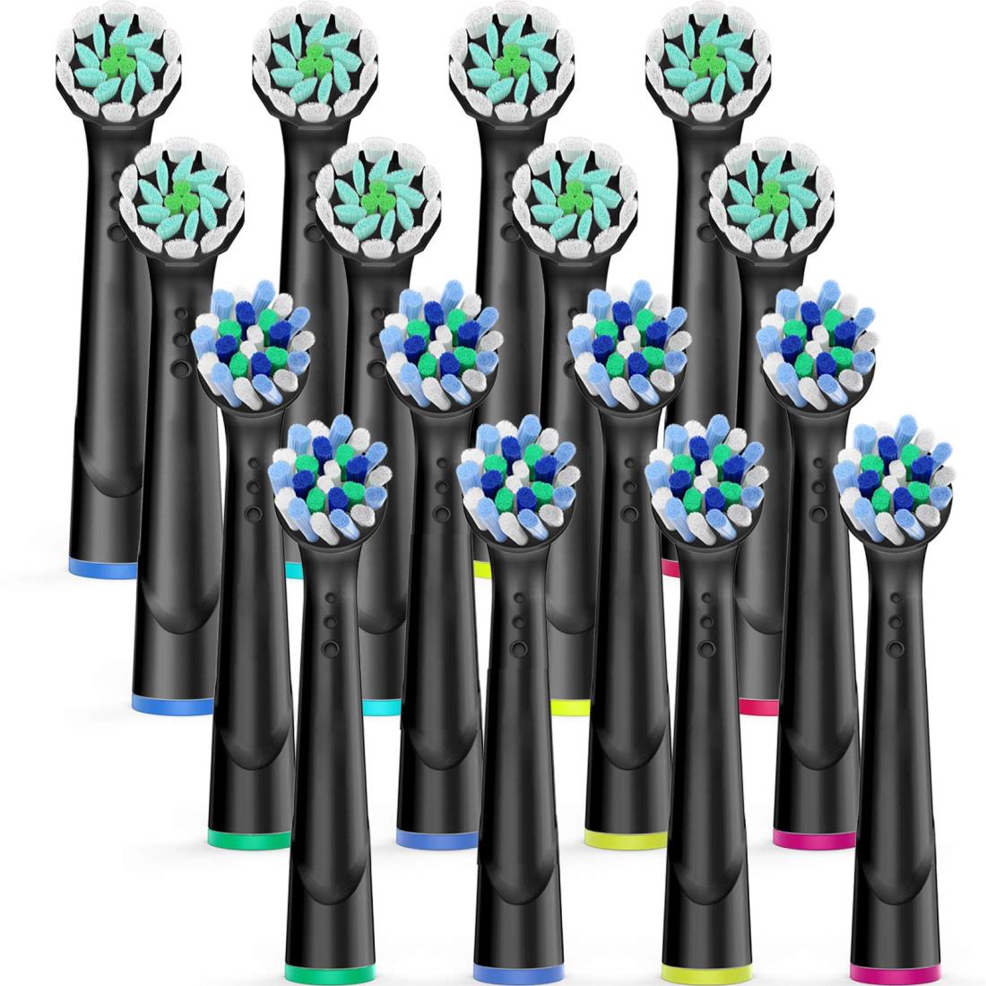 Dealswin ブラウン オーラルB 対応 電動歯ブラシ 替えブラシ 替え 歯ブラシ マルチアクションブラシ EB50 やわらか極細毛ブラシ EB60 互換ブ...