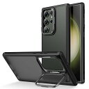 ESR Galaxy S23 / S23+ / S23 Ultra スタンドケース レンズスタンド内蔵 米軍MIL規格の落下防止 ワイヤレス充電対応 スリム ス...