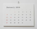 葛西薫 2019年カレンダー 罫線なし【DM便不可】
