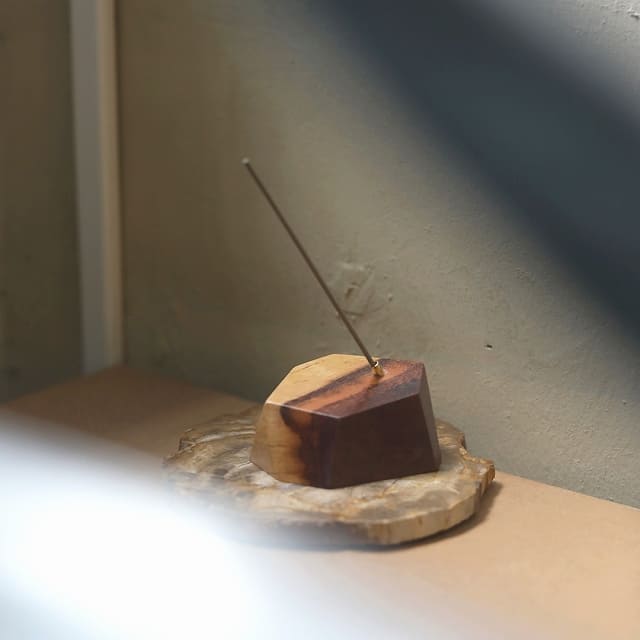 お香立て instrumental (インストゥルメンタル) Vintage Wood Incense Holder お香立て【メール便不可】