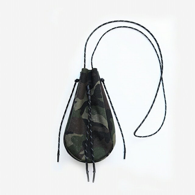 吉岡衣料店 drawstring bag (サコッシュ)カモフラージュ柄 (バッグ)