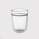 TG glass (ティージーガラス) Double Layer Glass (グラス) (マグ 耐熱ガラス) 300ml