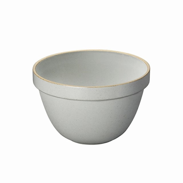 HASAMI PORCELAIN (ハサミポーセリン) Deep Round Bowl (Clear / グレー) HPM046