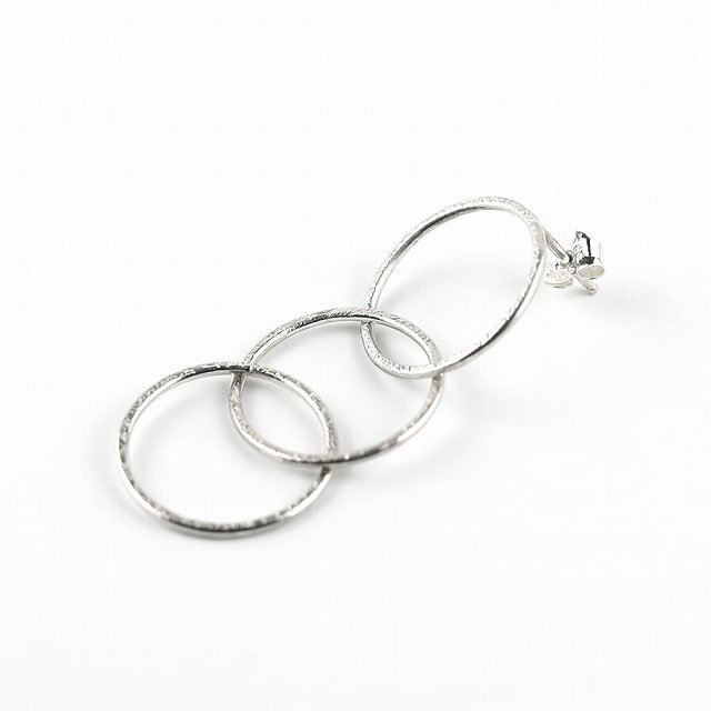 erica miyake Ring earring B3 SV ピアス 