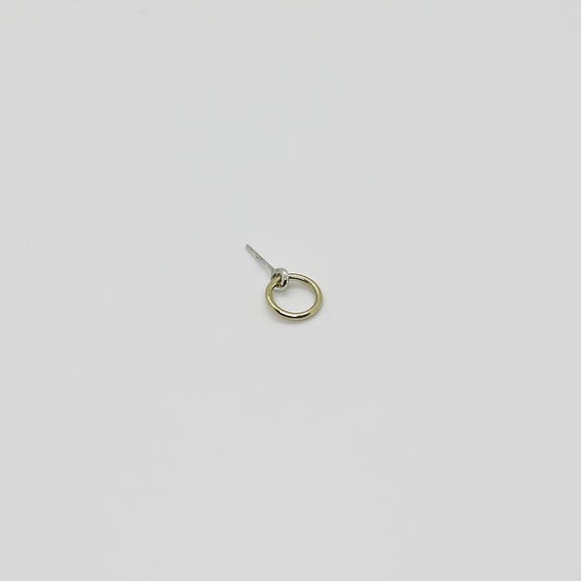 Rakuten - MIRTA (ミルタ) GOLD SMALL KINETIC HOOP EARRING ピアス ※片耳販売