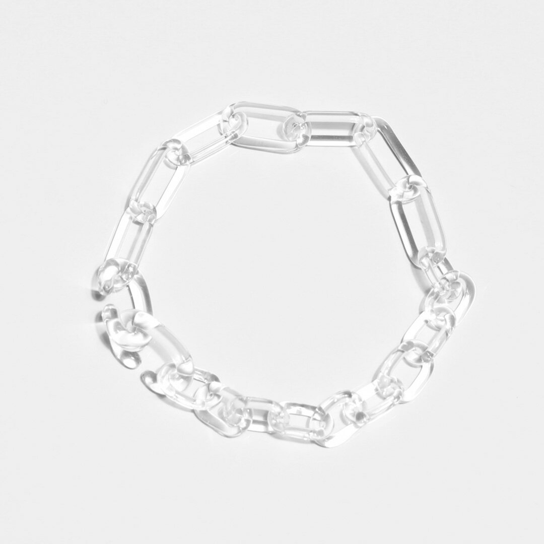 Rakuten - _cthruit シースルーイット small chain bracelet ブレスレット【Clear】