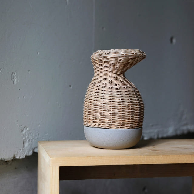 Limited By Studio Cohaku Weave Type03 [Natural] (フラワーベース) [3]