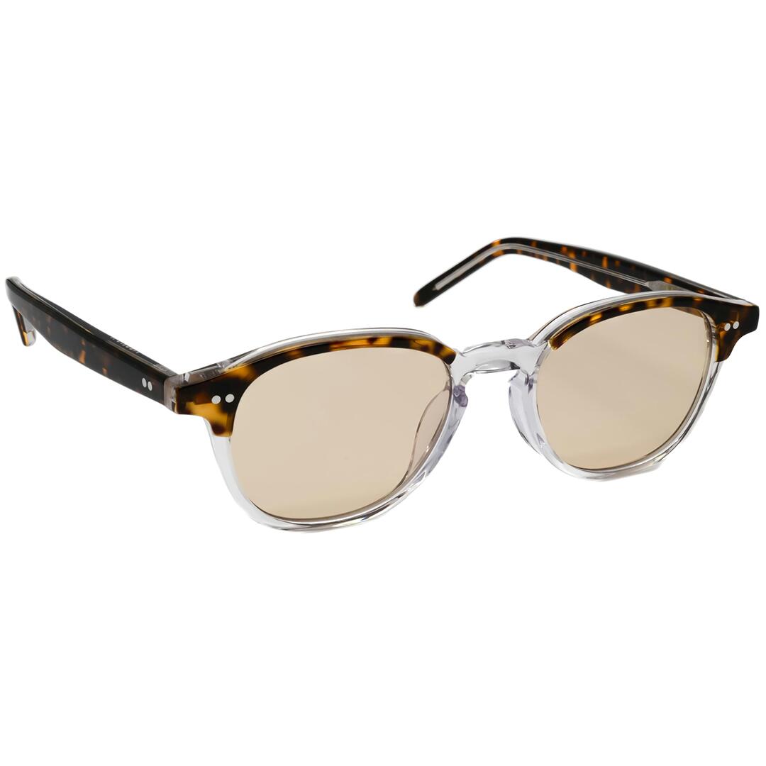 NEW. (ニュー)ALLEN II サングラス [C-4 brown clear]