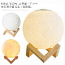 ミニ 小型 超音波 卓上加湿器 LEDライト コードレス アロマディフューザー 充電式 ムーン 間接照明 月のライト 自動オフ機能 寝室 ナイトライト インテリア 乾燥対策 可愛い 静音