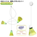 室内 ボール バドミントン 練習器具 室内バドミントントレーニング バドミントン用ボール 初心者向け 室内 セルフトレーニング 粘着 シングルプレーヤー 自動リ...