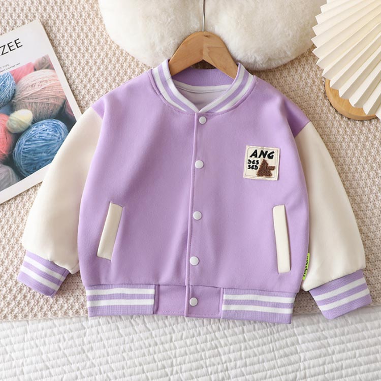 キッズ 男の子 送料無料 アウター ジャンパー 女の子 ジャケット 子ども服 子供服 上着 ジュニア 袖切り替え 春 男子 送料無料 冬 ブルゾン 秋 防寒 スポーティー 野球 小学生 女子 スタジャン 園児 90cm 100cm 110cm 120cm 130cm 140cm 150cm