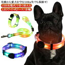 USB 充電式 犬 幅2.3cm ピカピカ ライト付き LED 目立つ 光る 首輪 発光 リード 充電式 散歩 夜間 安全 点滅 カラフル 犬 充電 夜 派手 大型犬 犬用 中型犬 小型犬 ドッグリード LEDライト式リード 長時間 ペット用 リード