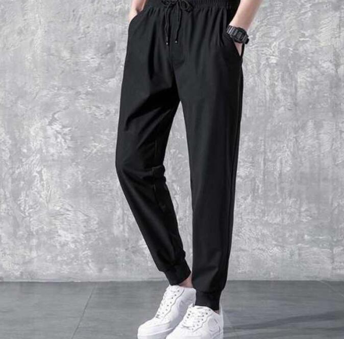 Jersey Pants - ジョガーパンツ カジュアル トレーニングウェア ジャージパンツ ロングパンツ 薄手 接触冷感 ジャージパンツ ストレートパンツ 速乾 夏 通気性 ストレッチ 超伸縮 スポーツウェア 長ズボン
