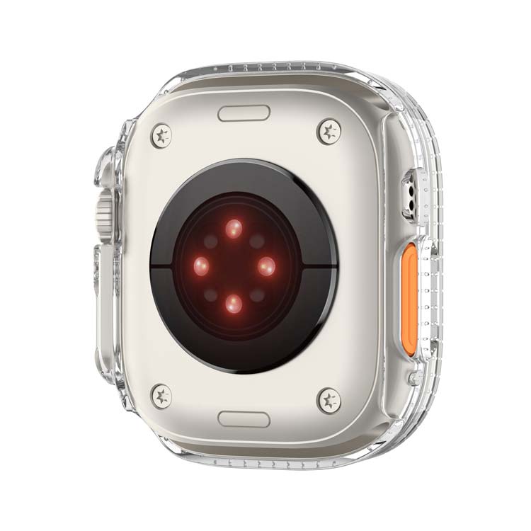 保護ケース クリア キラキラ Series8用 アップルウォッチ Ultra用 アップルウォッチ 透明 Watch Watch 保護カバー 49mm スマートウォッチ 保護ケースオシャレカバー おしゃれ フレーム