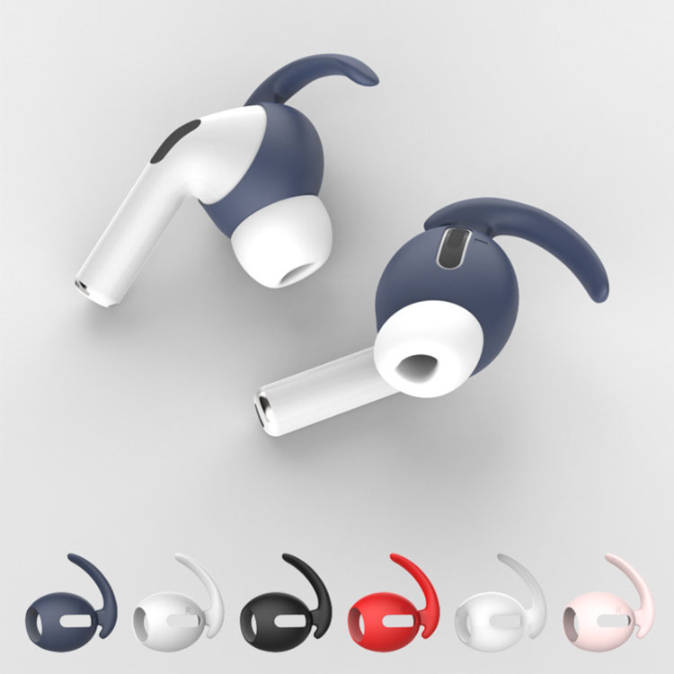 イヤーチップ AirPods イヤーピース 落下防止 AirPods シリコン製 外れ防止 アクセ...
