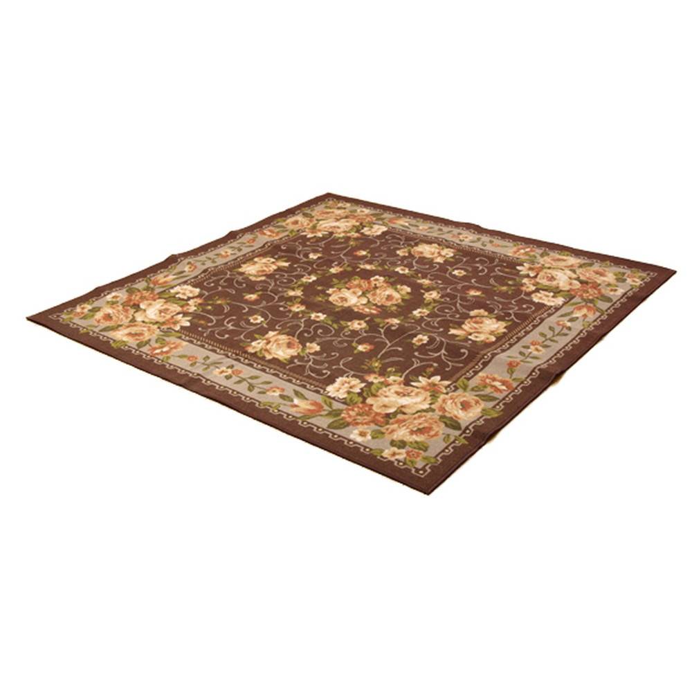 乐天商城 - 撥水カーペット 撥水キャンベル 約352×440cm ブラウン