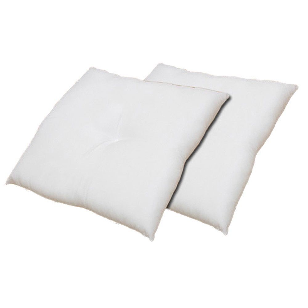 Rakuten - 純国産 ヌードクッション シート 椅子用 約45×45cm アイボリー 2枚組