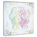 アリエル アートパネル リトルマーメイド ディズニープリンセス 30cm × 30cm