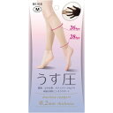 アルファックス 極薄 着圧サポーター2枚入・1足組 (ベージュ・Mサイズ)